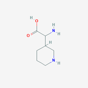2-Amino-2-(piperidin-3-YL)acetic acid