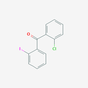 molecular formula C13H8ClIO B1611170 2-Chloro-2'-iodobenzophenone CAS No. 76049-51-9