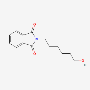 molecular formula C14H17NO3 B1611171 2-(6-hydroxyhexyl)-2,3-dihydro-1H-isoindole-1,3-dione CAS No. 63945-11-9