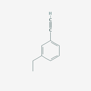 molecular formula C10H10 B1611175 1-Ethyl-3-ethynylbenzene CAS No. 29074-77-9