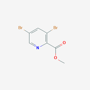 molecular formula C7H5Br2NO2 B1611181 Methyl 3,5-dibromopicolinate CAS No. 61830-41-9