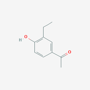 molecular formula C10H12O2 B1611192 1-(3-Ethyl-4-hydroxyphenyl)ethanone CAS No. 22934-47-0
