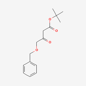Butanoic acid, 3-oxo-4-(phenylmethoxy)-, 1,1-dimethylethyl ester