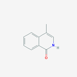 molecular formula C10H9NO B1611230 4-methyl-2H-isoquinolin-1-one CAS No. 77077-83-9
