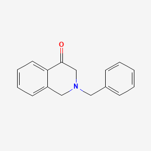 molecular formula C16H15NO B1611236 2-benzyl-2,3-dihydroisoquinolin-4(1H)-one CAS No. 53667-19-9