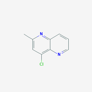molecular formula C9H7ClN2 B1611249 4-Chloro-2-methyl-1,5-naphthyridine CAS No. 61319-97-9