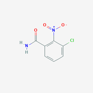 molecular formula C7H5ClN2O3 B1611251 3-Chloro-2-nitrobenzamide CAS No. 59772-47-3