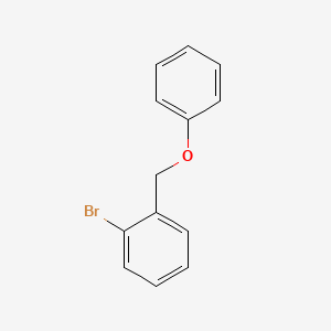 molecular formula C13H11BrO B1611268 1-Bromo-2-(phenoxymethyl)benzene CAS No. 94191-73-8