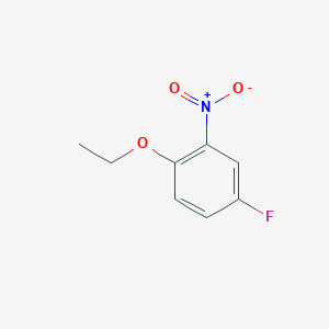 molecular formula C8H8FNO3 B1611274 1-Ethoxy-4-fluoro-2-nitrobenzene CAS No. 321-04-0