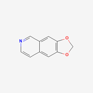 molecular formula C10H7NO2 B1611278 [1,3]Dioxolo[4,5-g]isoquinoline CAS No. 269-44-3