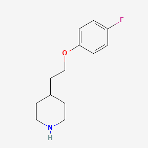 4-(2-(4-Fluorophenoxy)ethyl)piperidine