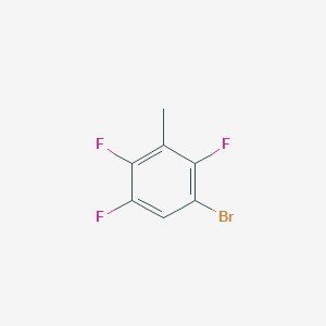 molecular formula C7H4BrF3 B1611299 1-Bromo-2,4,5-trifluoro-3-methylbenzene CAS No. 112822-82-9