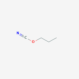 molecular formula C4H7NO B161130 Propyl cyanate CAS No. 1768-36-1