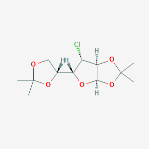 molecular formula C12H19ClO5 B1611301 3-Chloro-3-deoxy-1,2:5,6-di-O-isopropylidene-a-D-glucofuranose CAS No. 32785-94-7