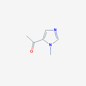 molecular formula C6H8N2O B1611316 1-(1-Methyl-1H-imidazol-5-yl)ethanone CAS No. 20970-50-7