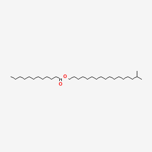 molecular formula C30H60O2 B1611317 Isostearyl laurate CAS No. 72576-79-5