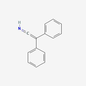 molecular formula C14H11N B1611339 2,2-Diphenylethen-1-imine CAS No. 52826-52-5