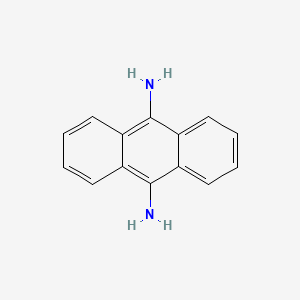 molecular formula C14H12N2 B1611340 Anthracene-9,10-diamine CAS No. 53760-37-5