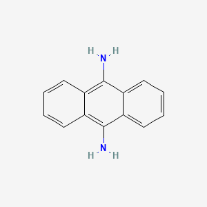 B1611340 Anthracene-9,10-diamine CAS No. 53760-37-5