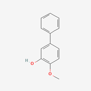 molecular formula C13H12O2 B1611342 2-Methoxy-5-phenylphenol CAS No. 37055-80-4