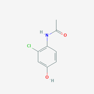 molecular formula C8H8ClNO2 B1611343 N-(2-chloro-4-hydroxyphenyl)acetamide CAS No. 56074-07-8