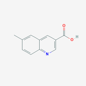 molecular formula C11H9NO2 B1611344 6-甲基喹啉-3-羧酸 CAS No. 254883-95-9