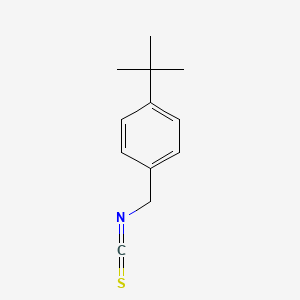 molecular formula C12H15NS B1611347 1-Tert-butyl-4-(isothiocyanatomethyl)benzene CAS No. 31088-81-0