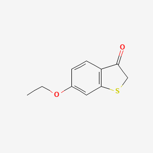 molecular formula C10H10O2S B1611351 6-Ethoxybenzo[B]thiophen-3(2H)-one CAS No. 5858-20-8