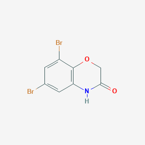 B1611371 6,8-Dibromo-2H-1,4-benzoxazin-3(4H)-one CAS No. 24036-51-9