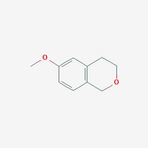 molecular formula C10H12O2 B1611410 6-Methoxy-isochroman CAS No. 33348-59-3