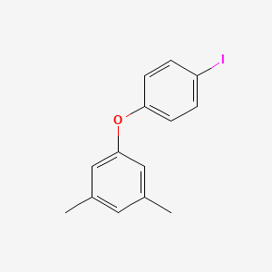 molecular formula C14H13IO B1611435 1-(4-Iodophenoxy)-3,5-dimethylbenzene CAS No. 167987-59-9