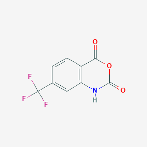 molecular formula C9H4F3NO3 B1611437 7-(三氟甲基)-1H-苯并[d][1,3]恶嗪-2,4-二酮 CAS No. 97928-01-3