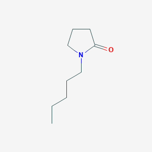 molecular formula C9H17NO B1611444 1-戊基吡咯烷-2-酮 CAS No. 65032-11-3