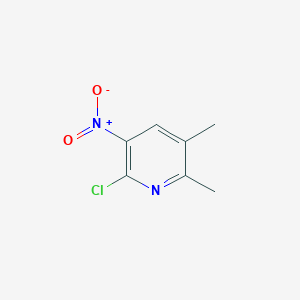 2-Chloro-5,6-dimethyl-3-nitropyridine