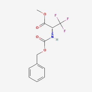 Methyl N-[(benzyloxy)carbonyl]-3,3,3-trifluoroalaninate