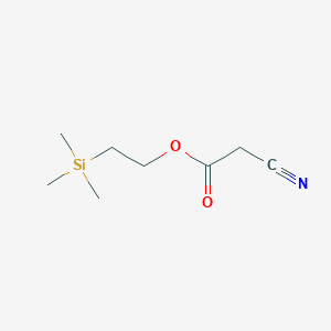 Acetic acid, cyano-, 2-(trimethylsilyl)ethyl ester