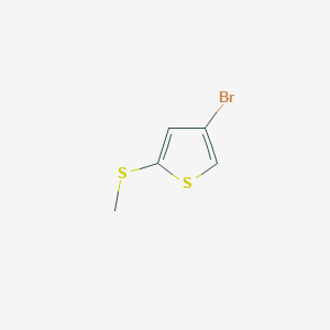 molecular formula C5H5BrS2 B1611496 4-溴-2-(甲硫基)噻吩 CAS No. 87310-65-4
