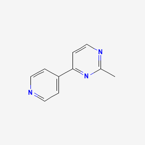 2-Methyl-4-(pyridin-4-yl)pyrimidine