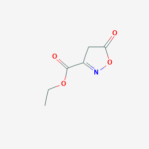 B1611553 Ethyl 5-oxo-4,5-dihydroisoxazole-3-carboxylate CAS No. 70432-25-6