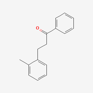 B1611568 3-(2-Methylphenyl)propiophenone CAS No. 84839-91-8