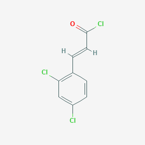 molecular formula C9H5Cl3O B1611571 (2E)-3-(2,4-二氯苯基)丙烯酰氯 CAS No. 39175-64-9