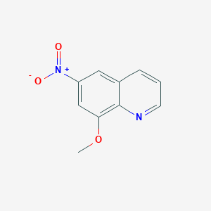 molecular formula C10H8N2O3 B1611584 8-甲氧基-6-硝基喹啉 CAS No. 80912-11-4