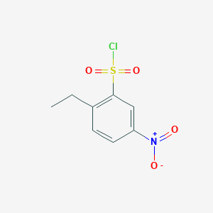 molecular formula C8H8ClNO4S B1611586 2-乙基-5-硝基苯-1-磺酰氯 CAS No. 89189-34-4
