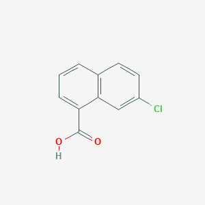 molecular formula C11H7ClO2 B1611588 7-氯-1-萘甲酸 CAS No. 58926-30-0