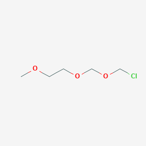 molecular formula C5H11ClO3 B1611601 1-[(Chloromethoxy)methoxy]-2-methoxyethane CAS No. 89268-03-1