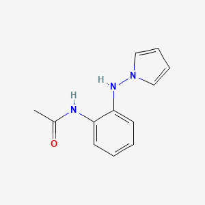 B1611604 N-(2-Acetylaminophenyl)-1H-pyrrol-1-amine CAS No. 87948-01-4