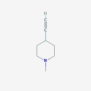 B1611609 4-Ethynyl-1-methylpiperidine CAS No. 91324-39-9
