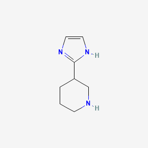B1611610 3-(1H-imidazol-2-yl)piperidine CAS No. 90747-55-0