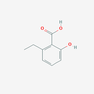 molecular formula C9H10O3 B1611632 2-乙基-6-羟基苯甲酸 CAS No. 59681-42-4