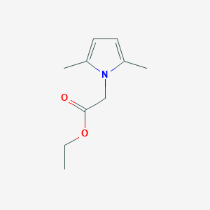 molecular formula C10H15NO2 B1611635 2,5-二甲基吡咯-1-乙酸乙酯 CAS No. 5044-21-3
